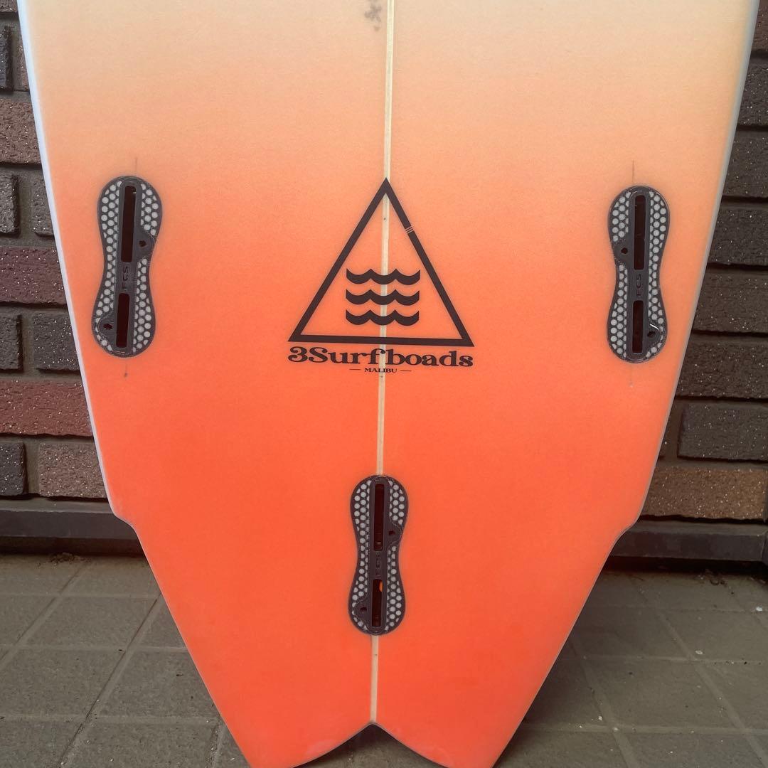 レア 新品　千葉ローカルブランド　3サーフボード　マリブポイント　ヘイキダッペ！