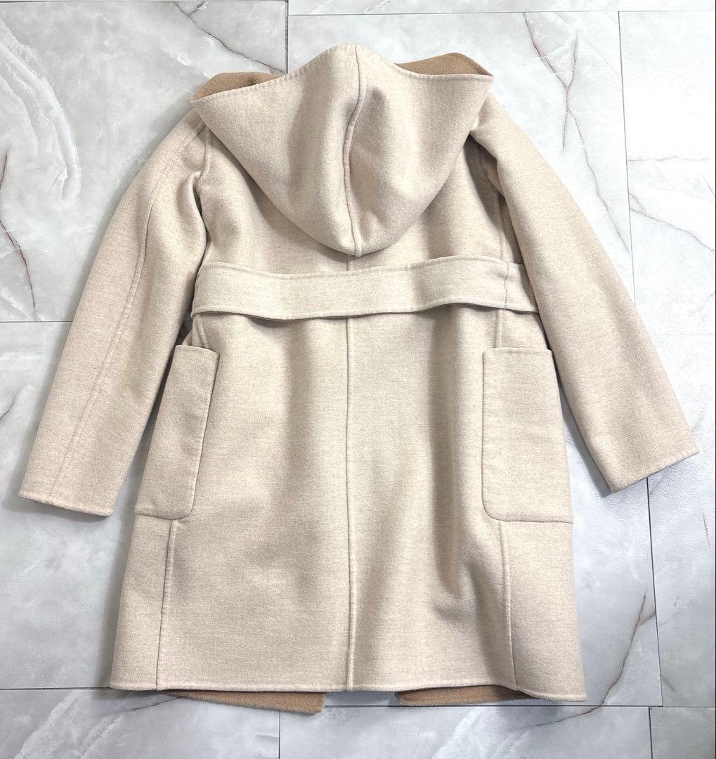 美品　マックスマーラ　クチートアマーノ　リバーシブル　コート　サイズ36キャメル