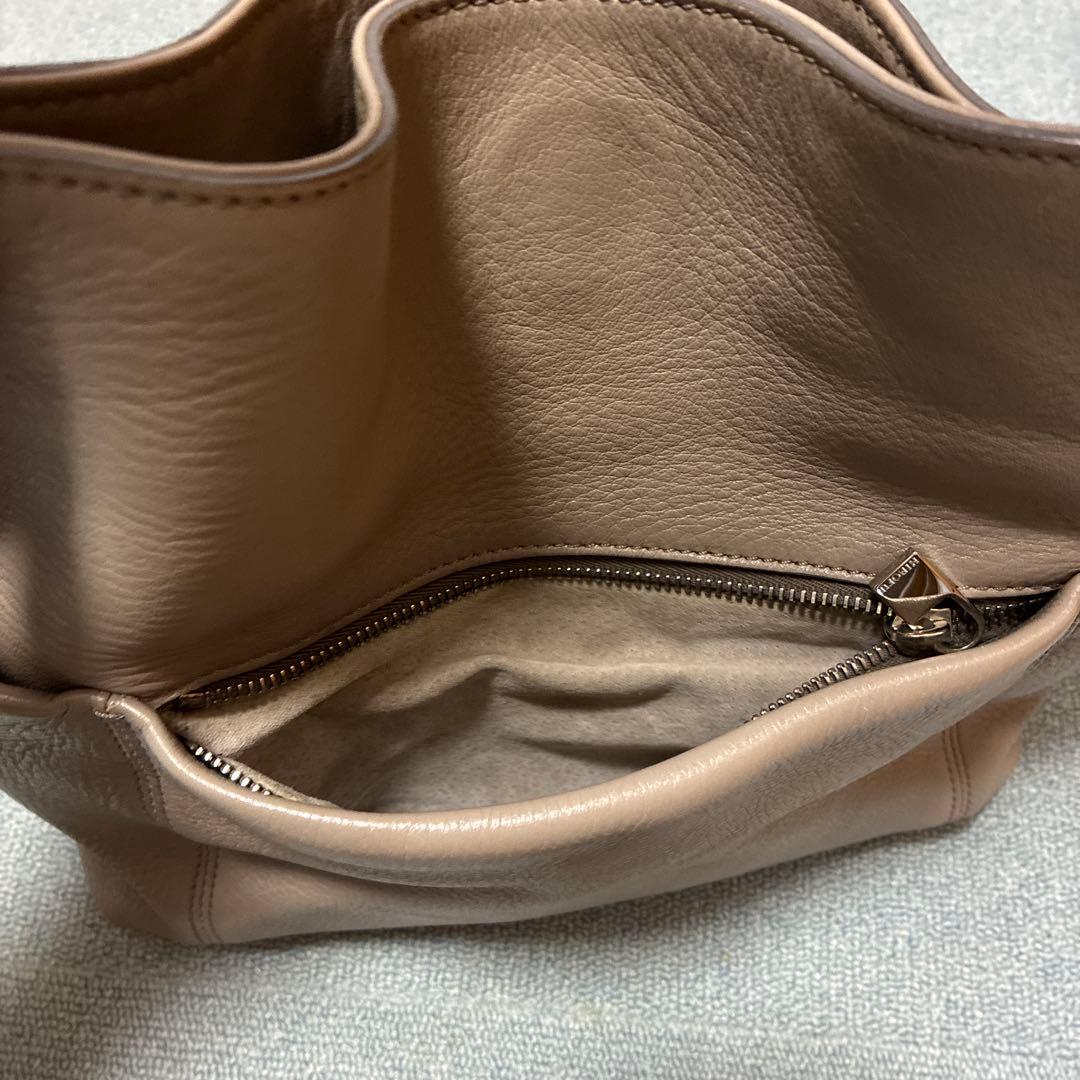 HIROFU シボレザー　ワンショルダーバッグ