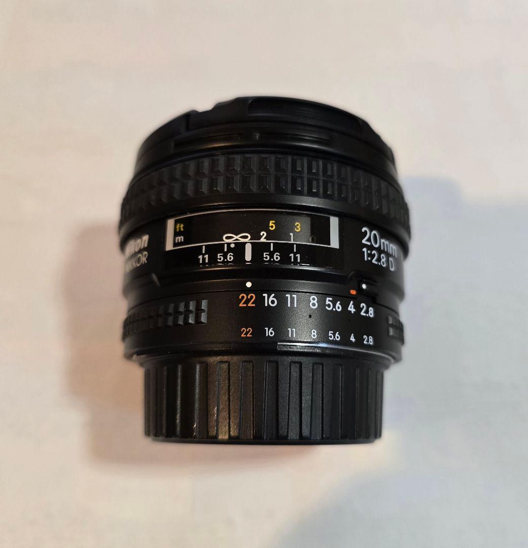 Nikon Nikkor 20mm f/2.8D 単焦点レンズ