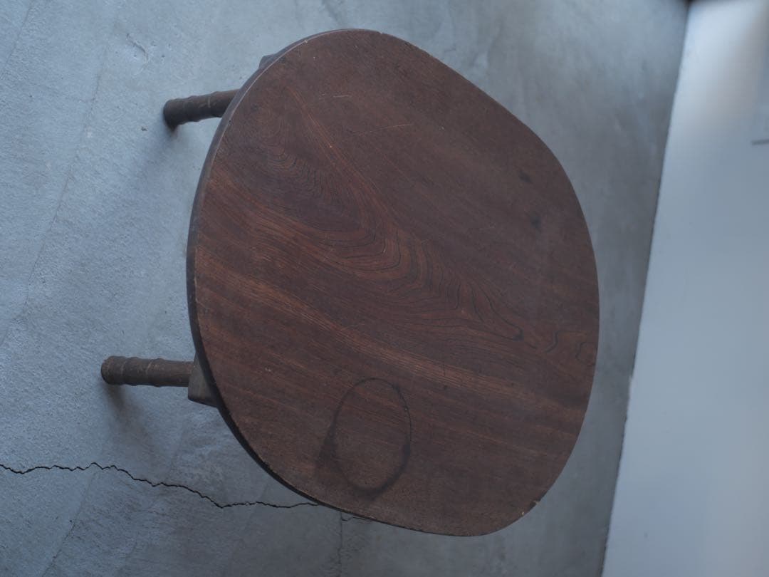 ちゃぶ台　ローテーブル　折り畳み　机　古家具　古道具　アンティーク　昭和レトロ