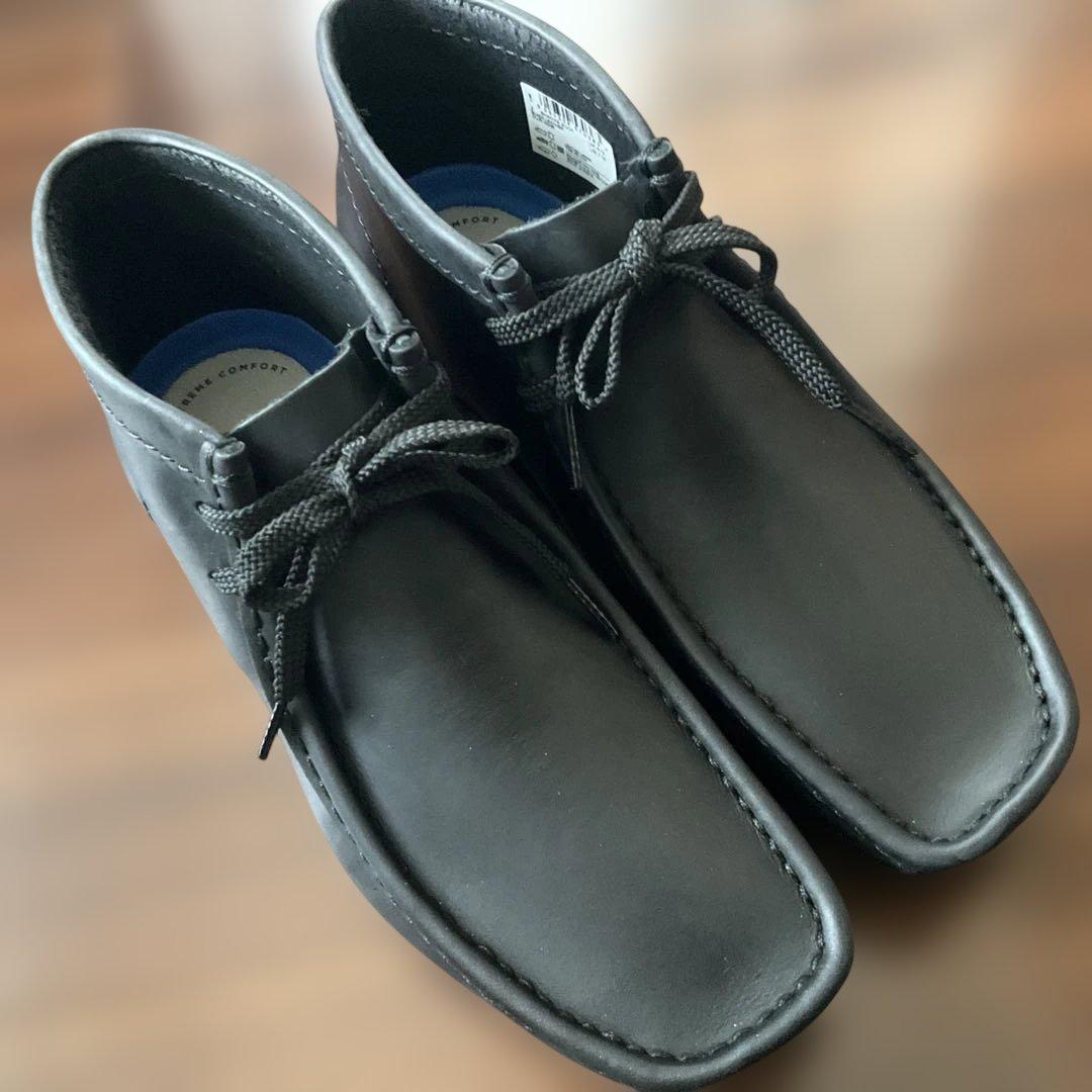 【新品未使用】クラークス ワラビー モカシン シェイカーブーツ