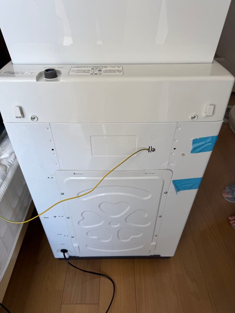 【送料込み、屋内使用】アイリスオーヤマ 縦型全自動洗濯機 IAW-T504