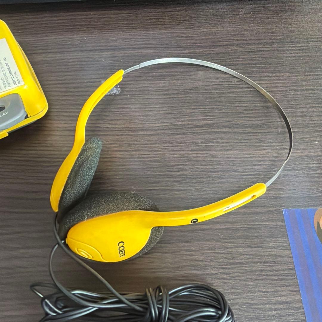 【希少レア】COBY CX-56 カセットプレーヤー AM/FMラジオチューナー