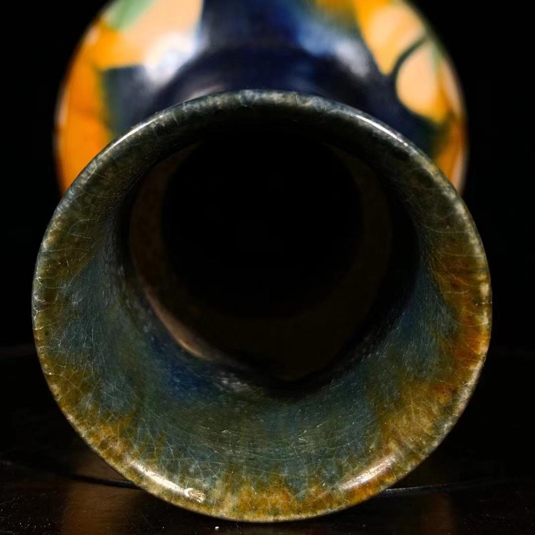 中国古美術・旧蔵の磁器・三彩の紙槌瓶・陶芸・置物・茶道具・書道・文房具·花瓶