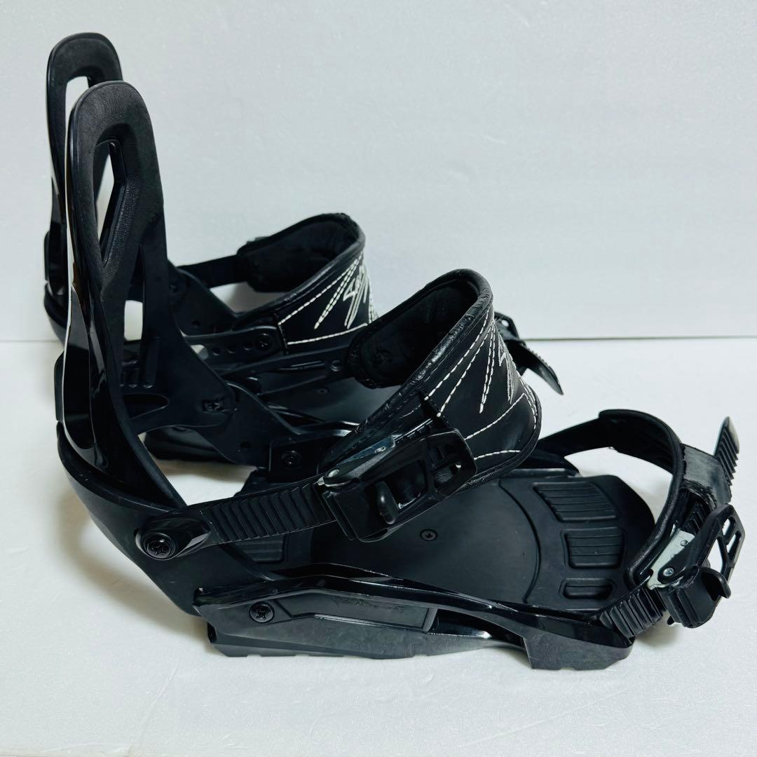 SMサイズ スノーボードビンディング ブラック 黒色ブラック格安激安特価