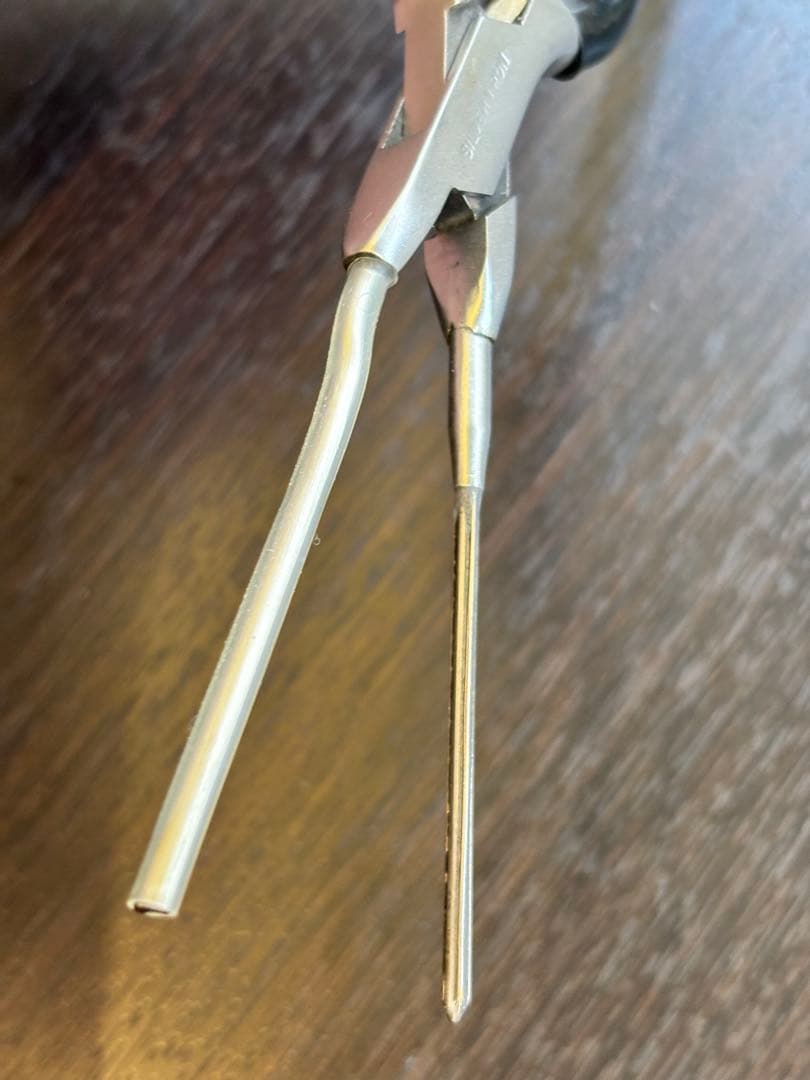 未使用品　シルバーアイロン 1.8ミリ超極細アイロン　廃盤品　 /レンツアイロン