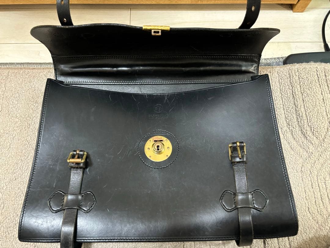 グレンロイヤル　フラップ付きブリーフケース