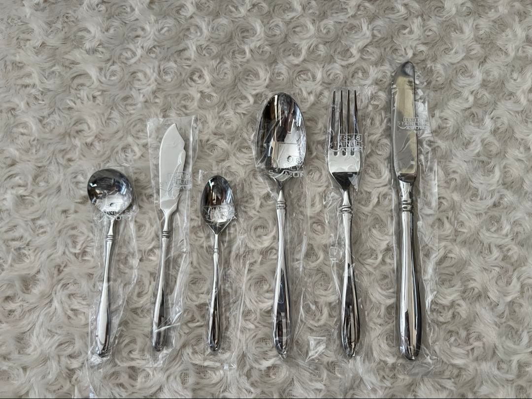 アズマ　カトラリーセット　インペリアル 18-18 ディナーセット〈22本〉②