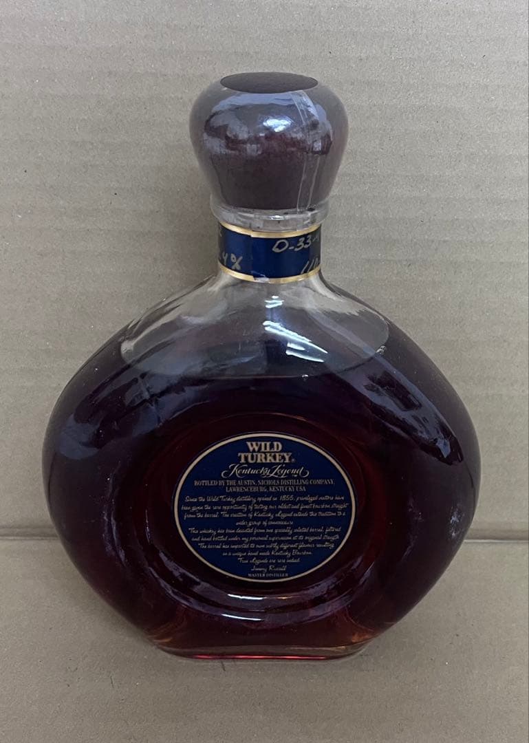 ジ*ル様 ●【未開封】ワイルドターキーケンタッキー レジェンド シングルバレル7