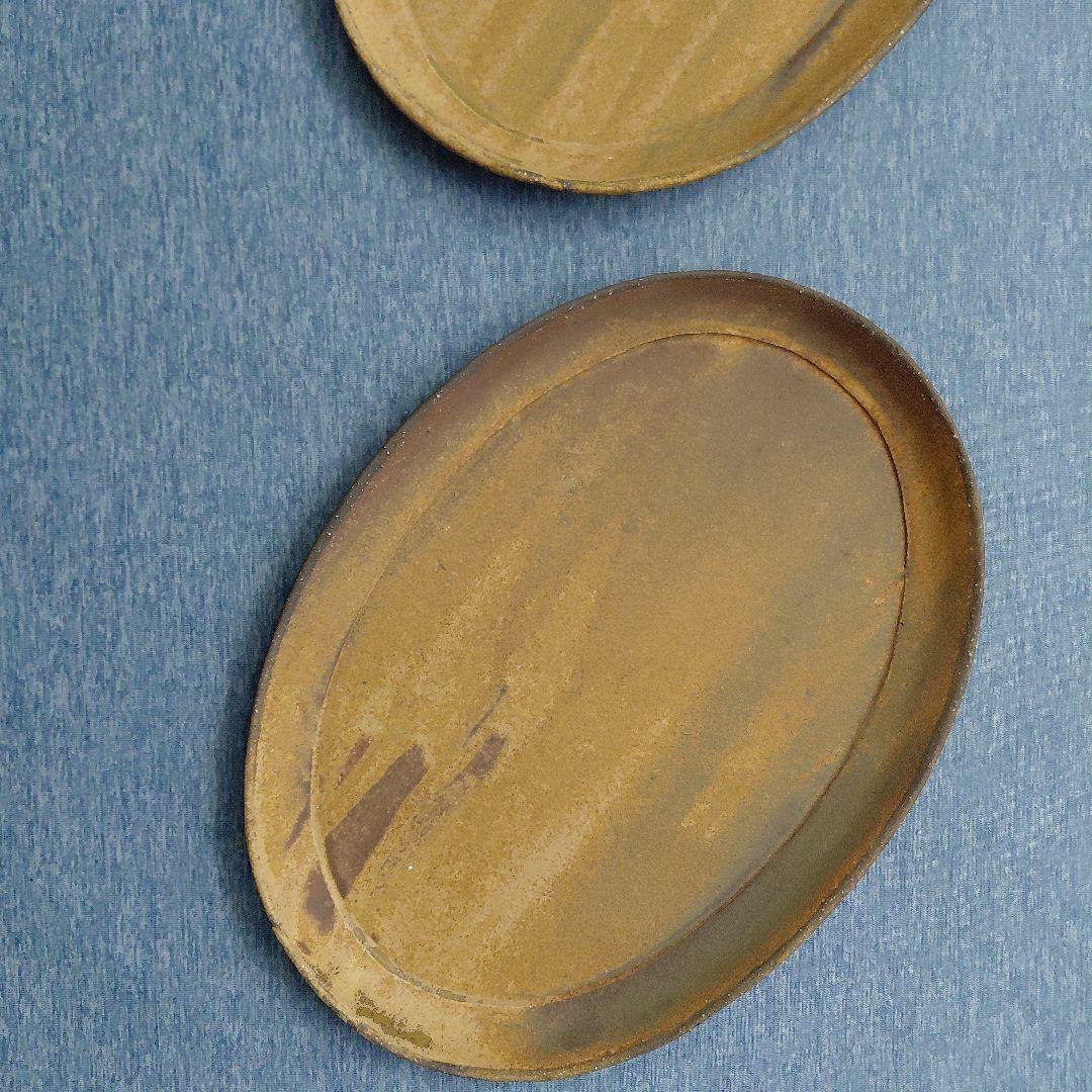 【未使用】Keicondo 陶器製 楕円形皿 2枚セット