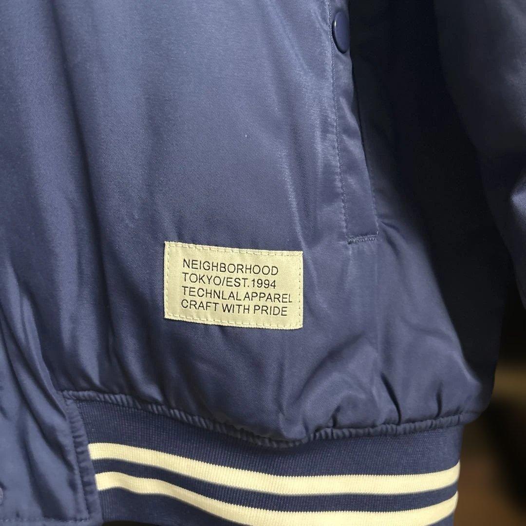 【再販なし】NEIGHBORHOOD スタジャン ブルー