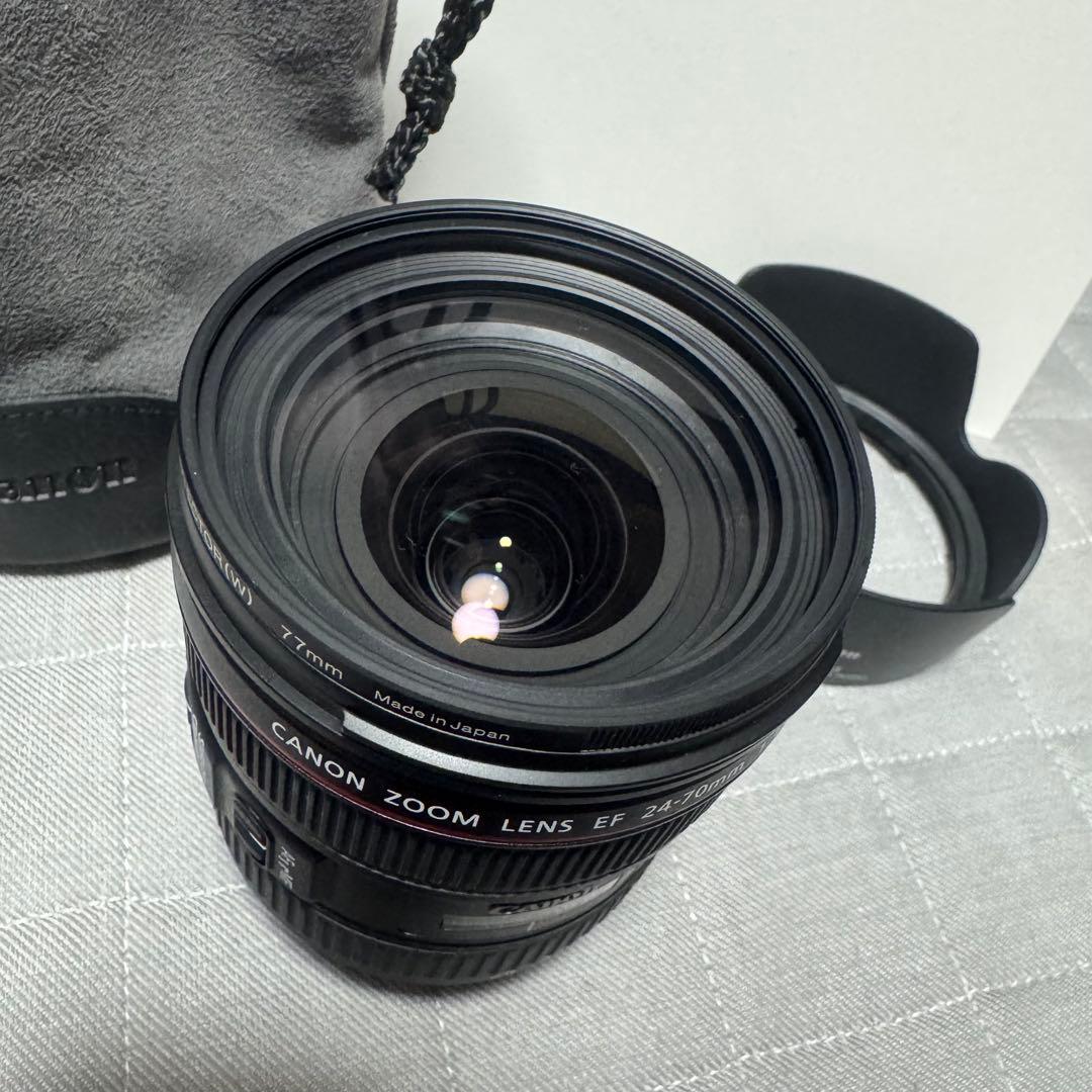 canon ズームレンズ EF24-70 F4L IS USM