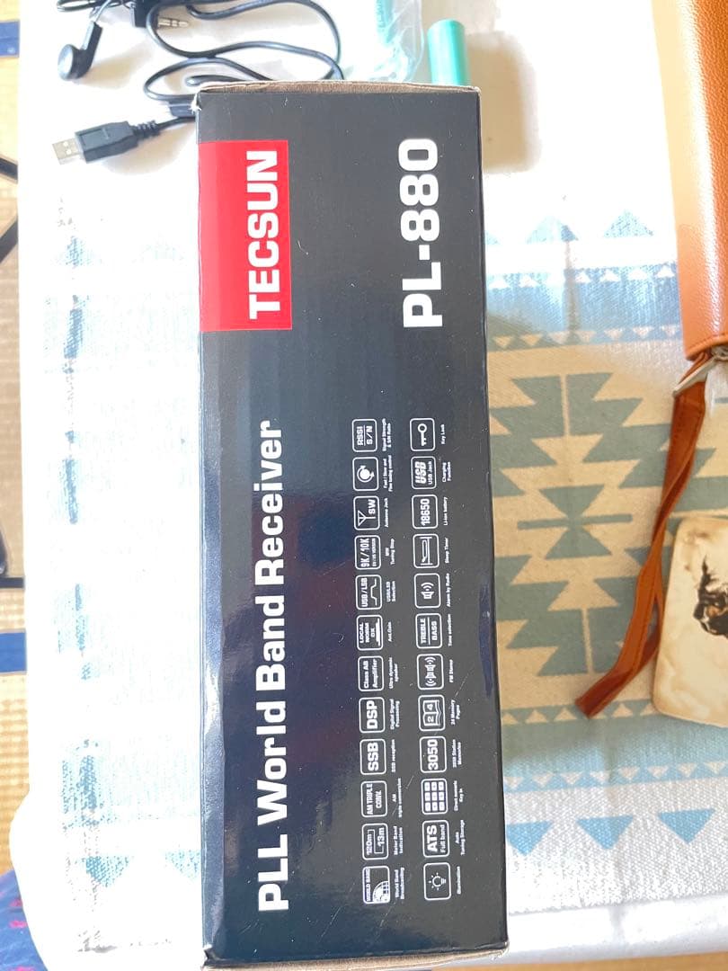 Tecsun PL880 bclラジオ 短波ラジオ