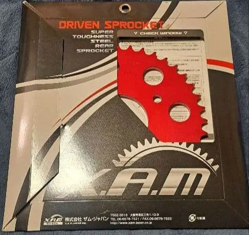 ホーク　CB250/400T.N X.A.M ドリブン　スプロケット