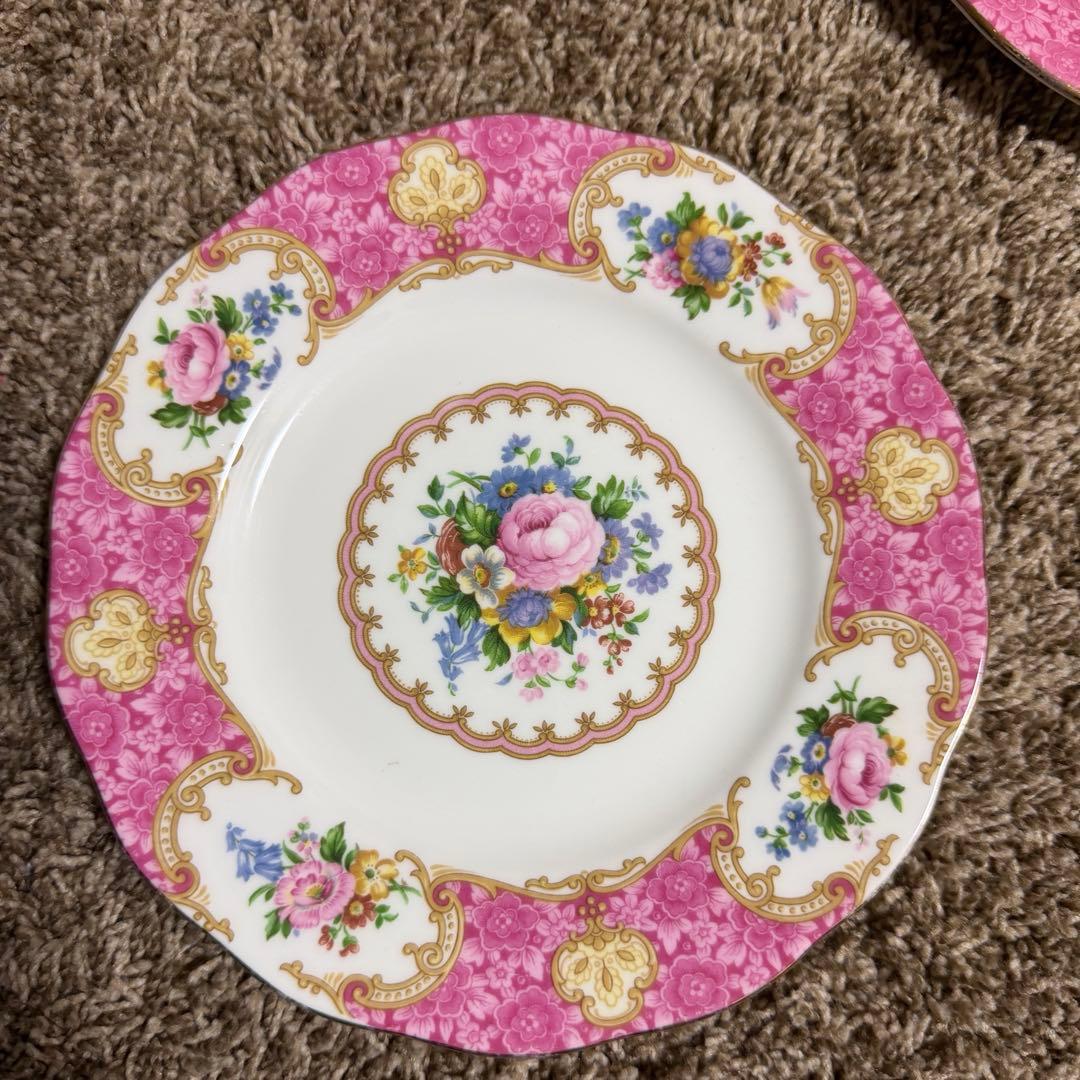   ロイヤルアルバート エンチャントメント プレート 4枚