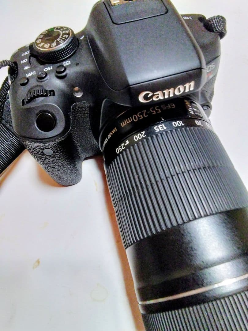 Canon デジタル一眼レフカメラ 55-250mmレンズ付き