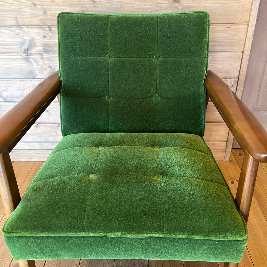 【えこちゃん】カリモク60 Kチェア 1シーター karimoku