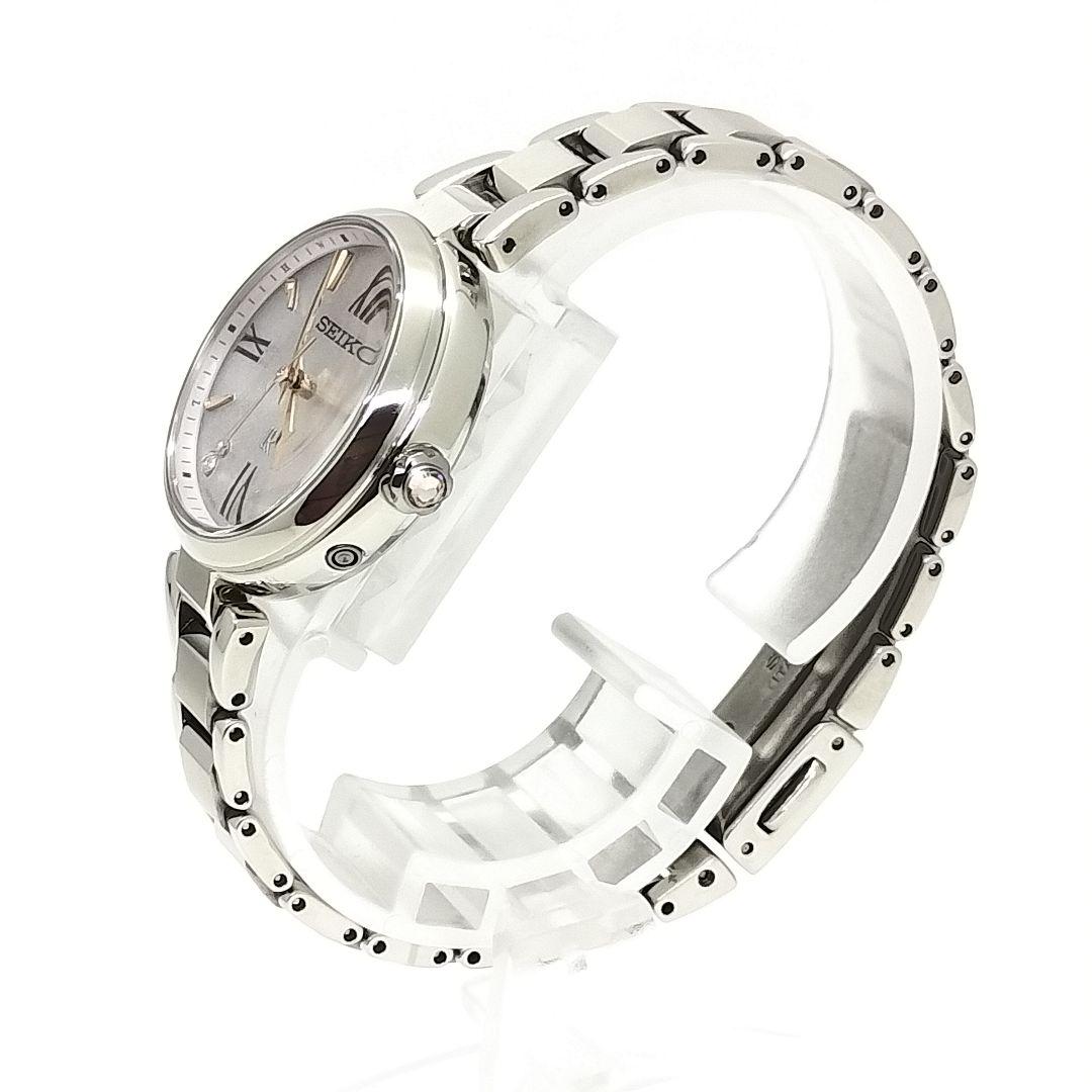 【良品】セイコー ルキア ソーラー電波 SSQW081 保付きレディース腕時計