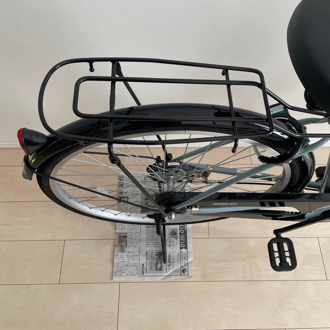 26インチ　自転車 シティサイクル 前カゴ付き