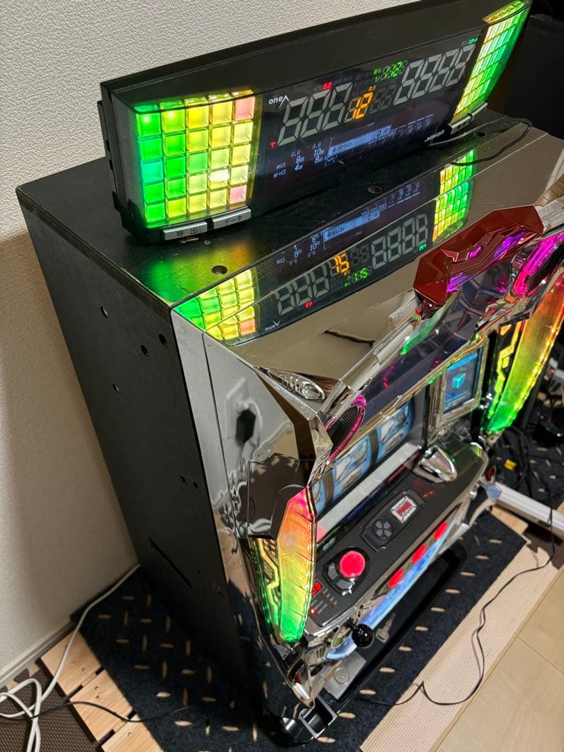 パチスロ実機　エウレカセブンAO 不要機・データカウンター