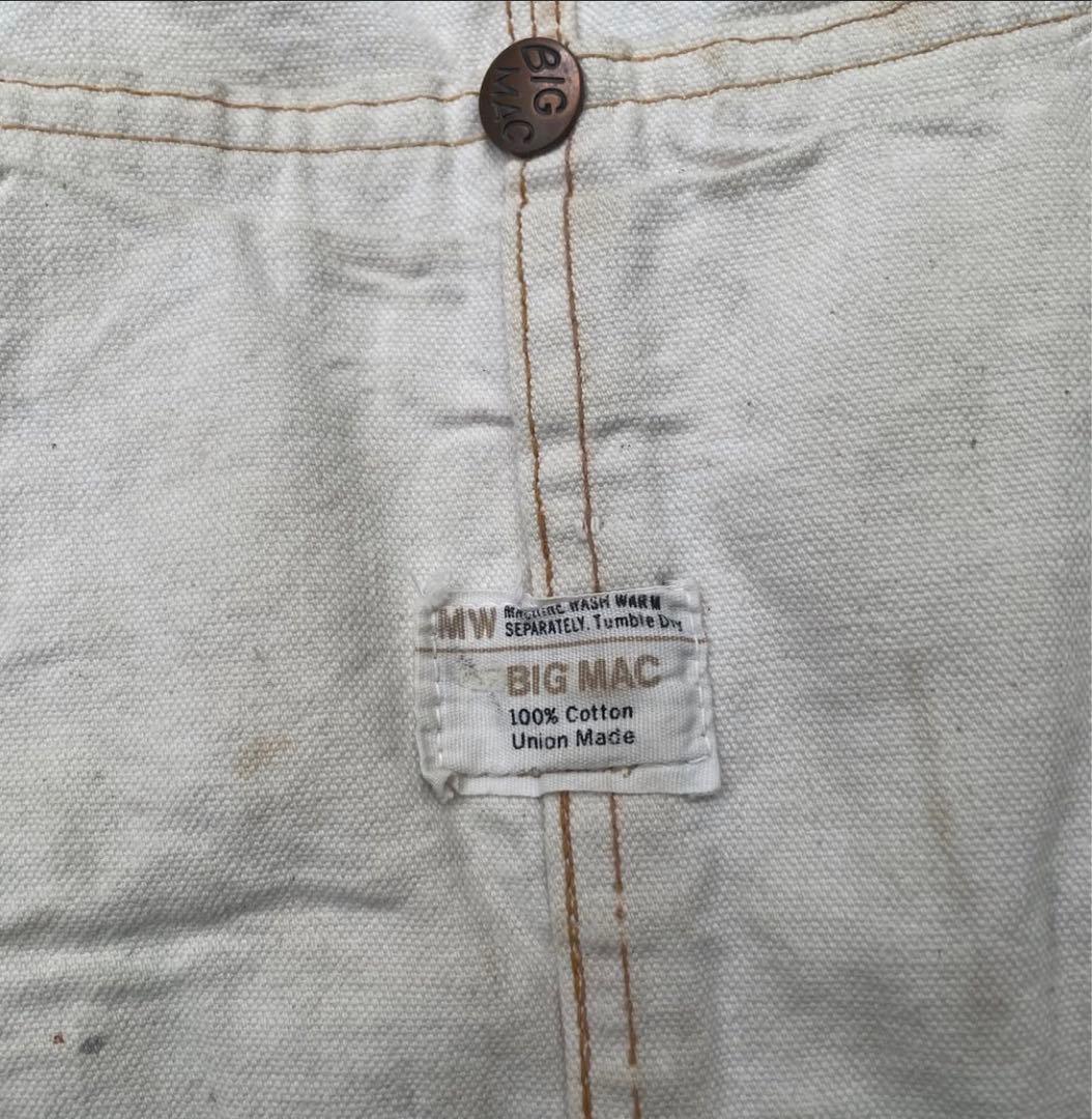 70’s BIG MAC オーバーオール　ダブルニー