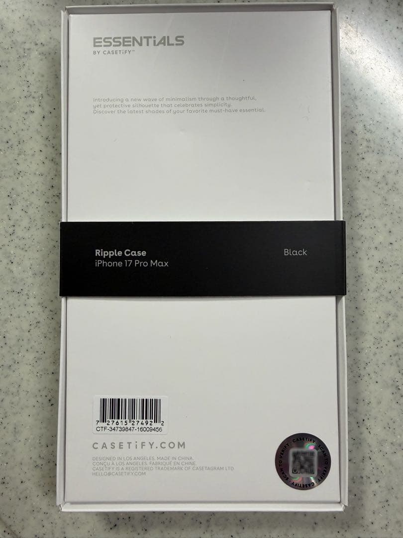 CASETIFY iPhone17proMaxシリコンケース グリップセット