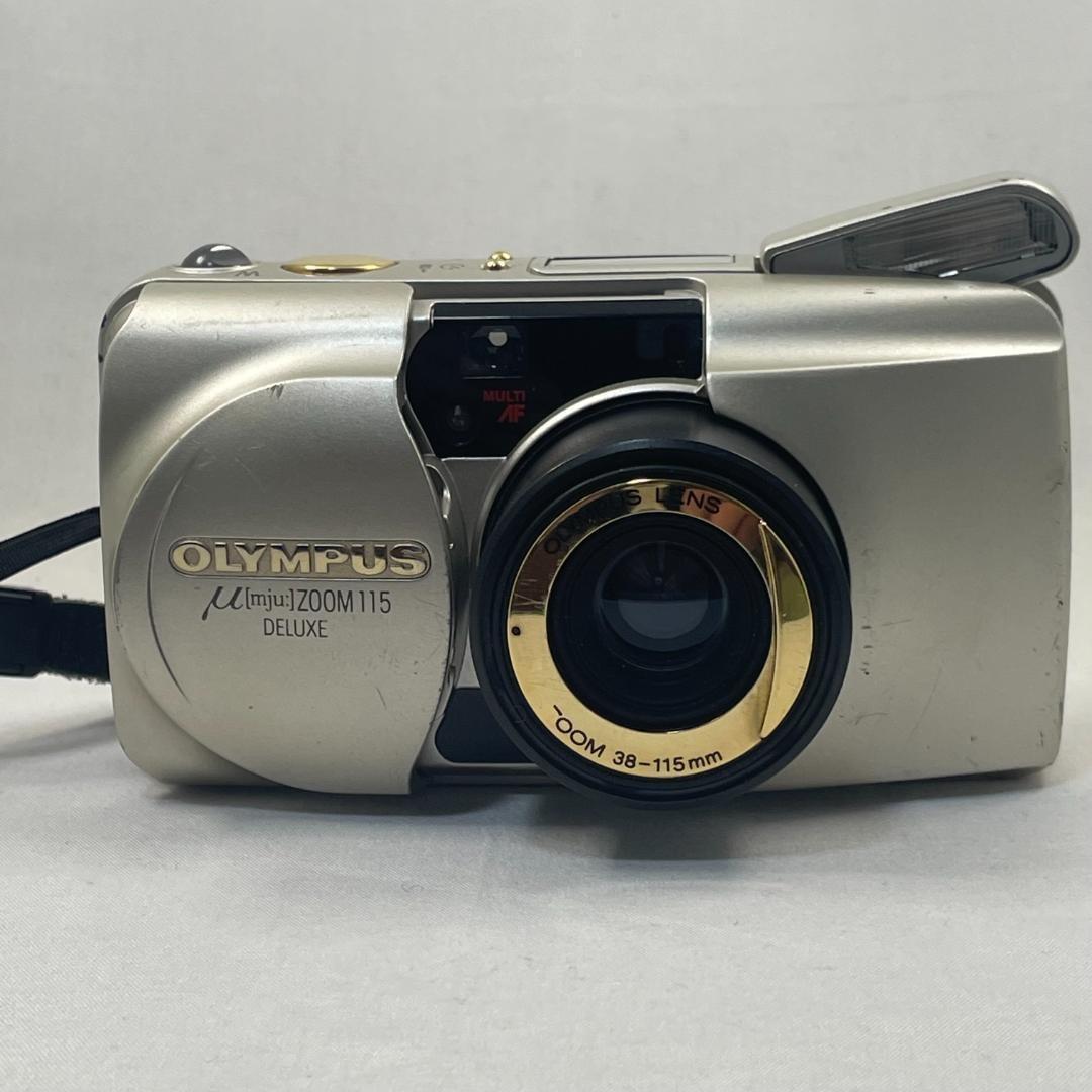 【動作確認済】OLYMPUS μ ZOOM 115 DELUXE フィルムカメラ