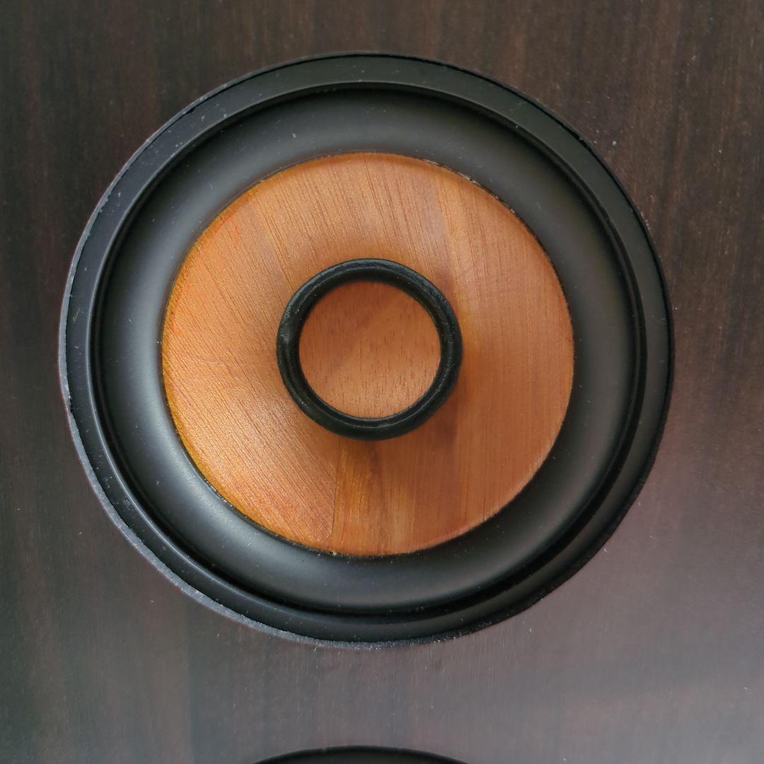 ウッドコーンスピーカー+ウーファー　改造　【中古】