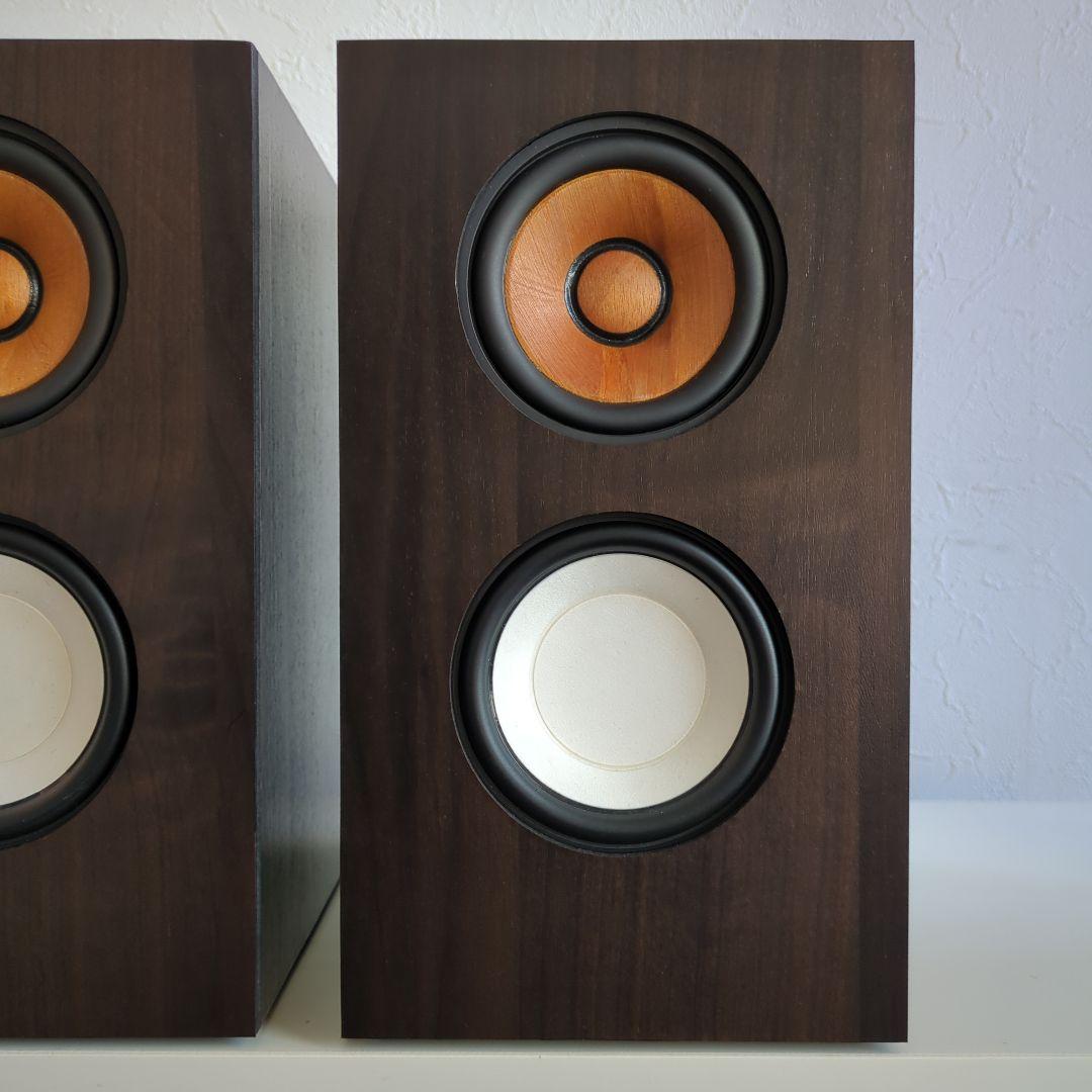 ウッドコーンスピーカー+ウーファー　改造　【中古】