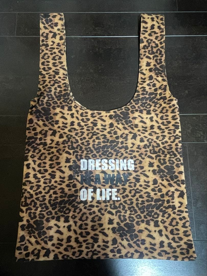 Whim Gazette 【Hoaw.】ショッパーバッグ キャメル レオパード