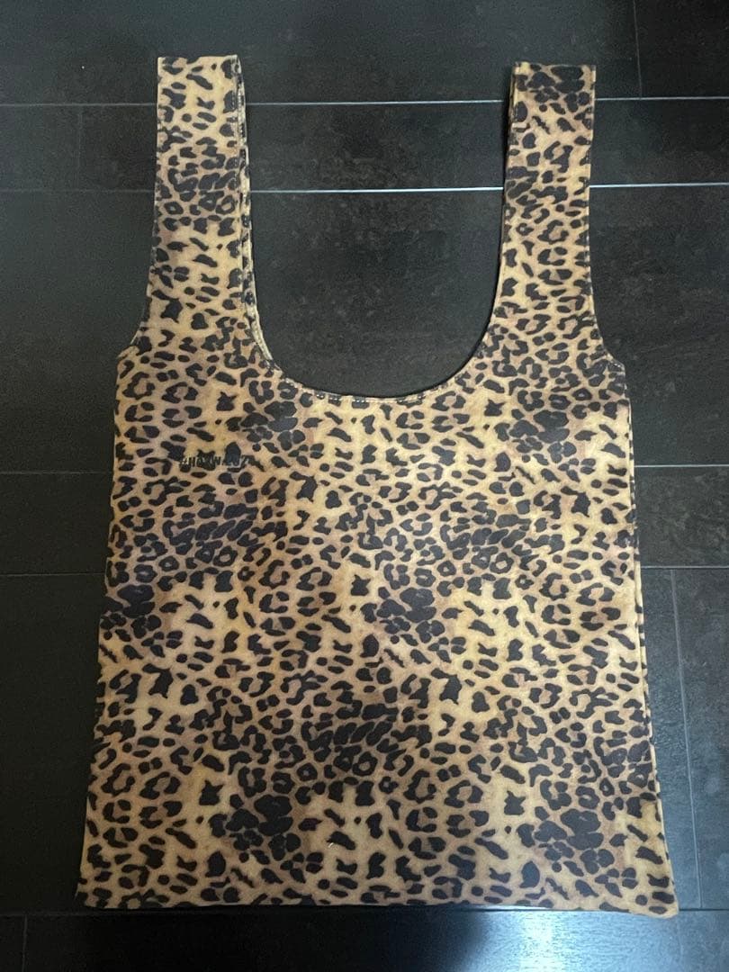 Whim Gazette 【Hoaw.】ショッパーバッグ キャメル レオパード