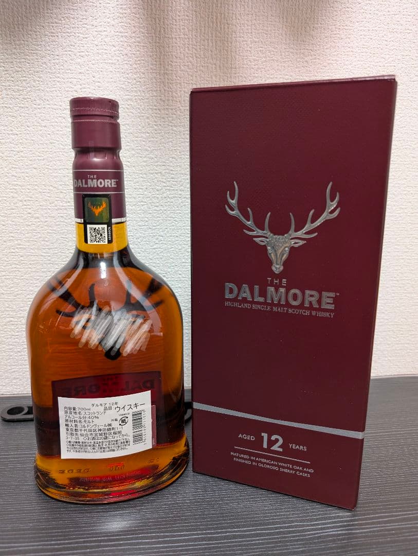 ダルモア12年 シングルモルトウイスキー