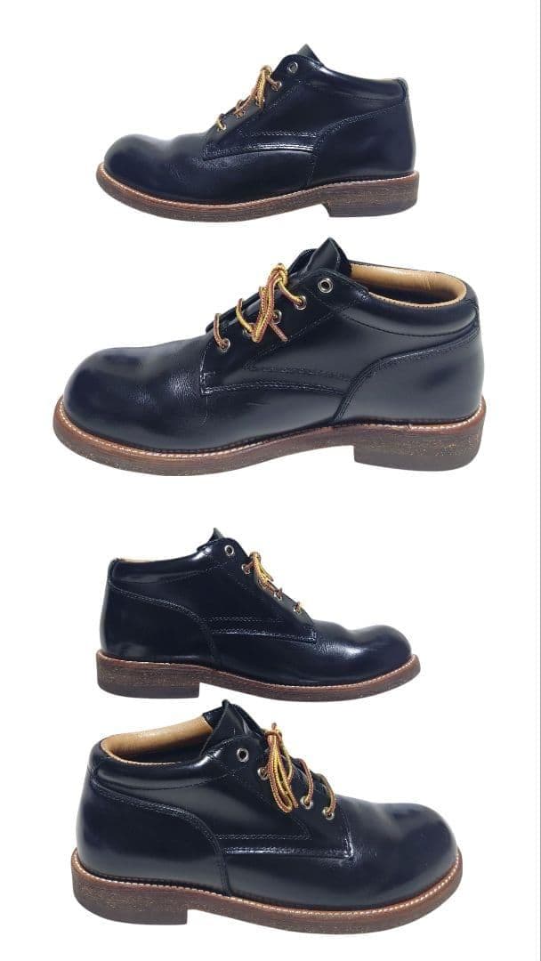 スローウェアライオン オックスフォード レザー 革靴 S 黒