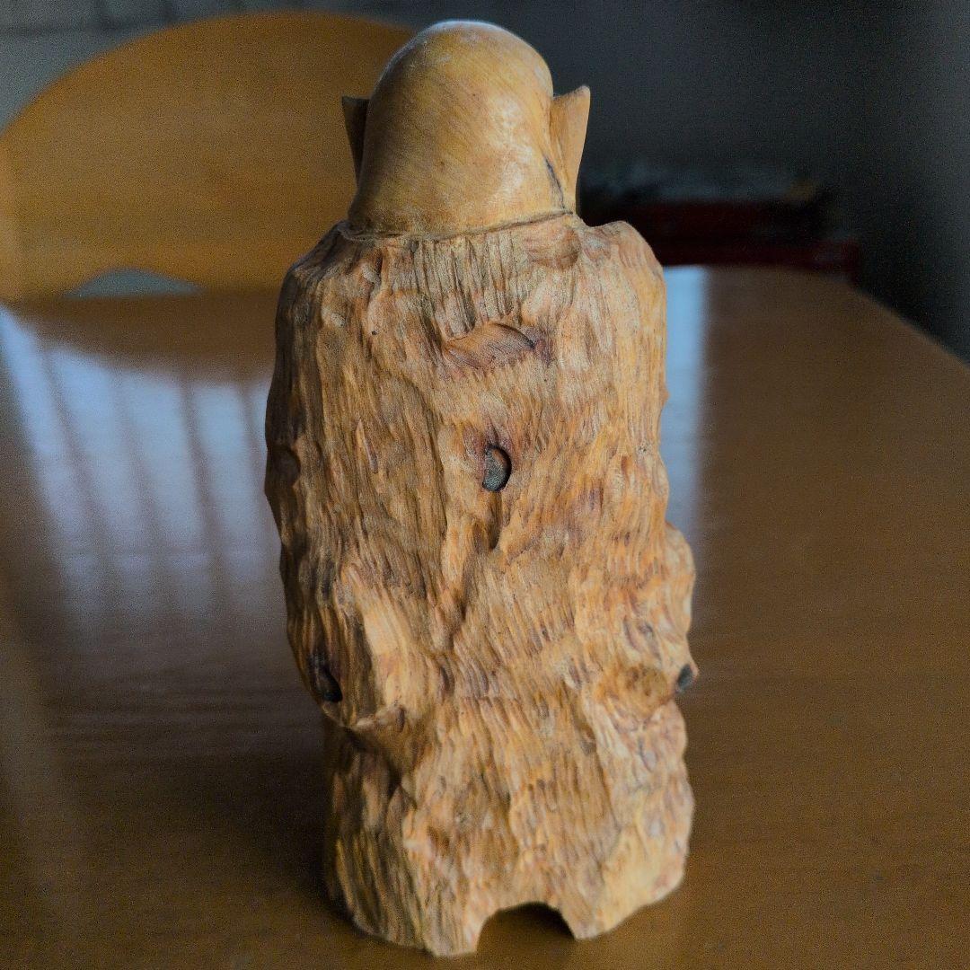 木製 一刀彫七福神 置物　大きいサイズの7体セット