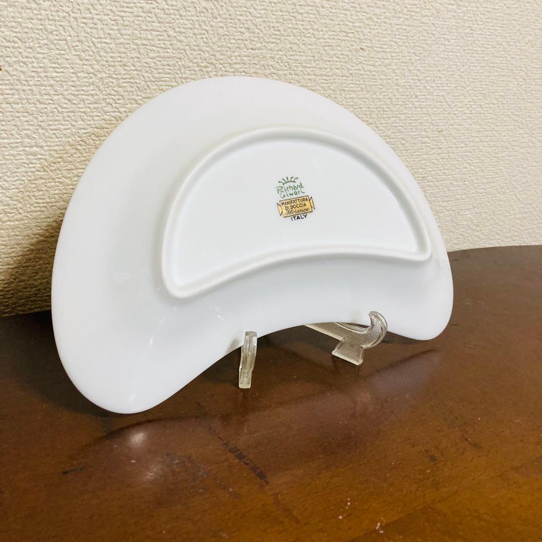 【再値下げ:レア美品】リチャードジノリ　インペロジュリエッタ　クレセントプレート