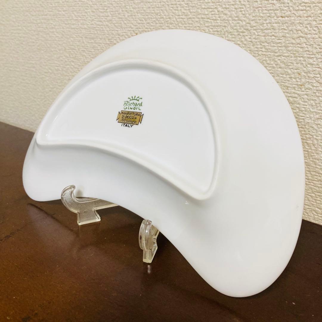 【再値下げ:レア美品】リチャードジノリ　インペロジュリエッタ　クレセントプレート