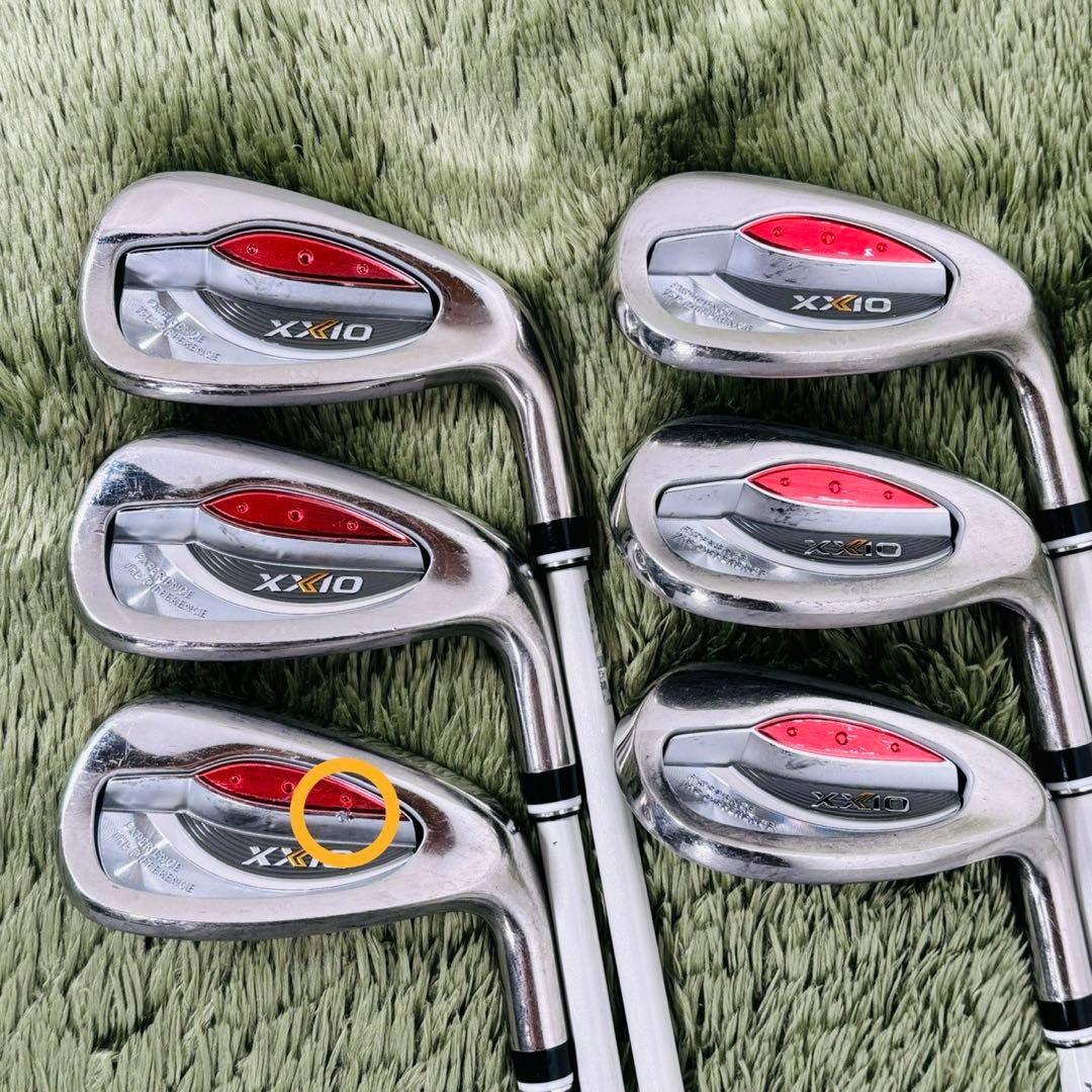 ゼクシオ 13代目 パールホワイト アイアン6本セット レディースゴルフ 初心者