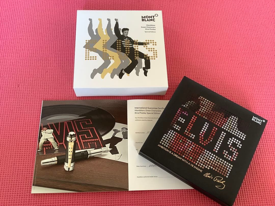 モンブラン　エルビス・プレスリー　グレートキャラクターズ　極上　ボールペン