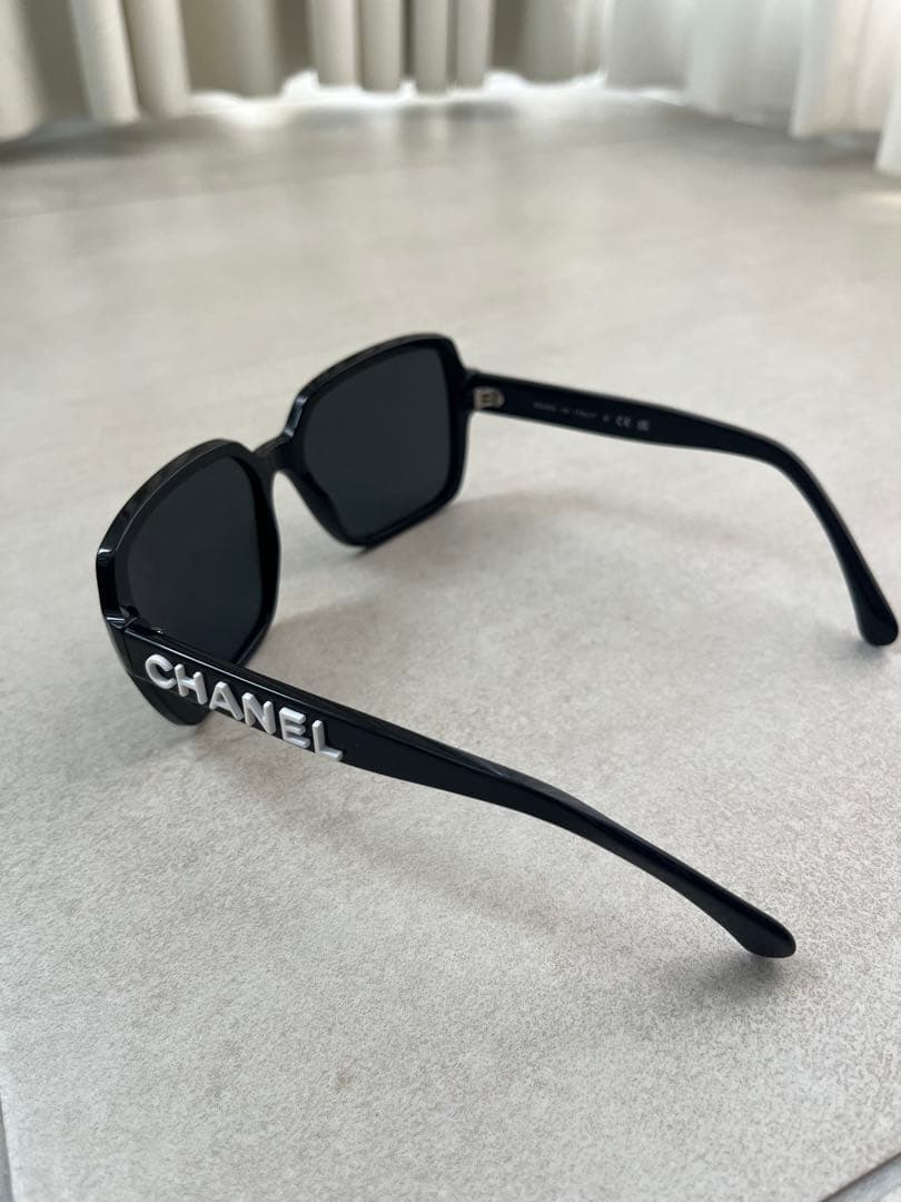 【ほぼ未使用】CHANEL スクエアサングラス 5408 ブラック