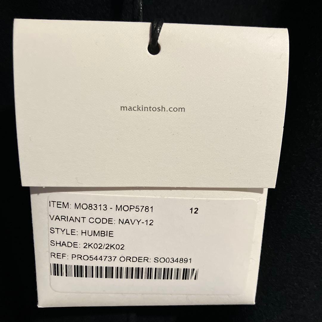 MACKINTOSH HUMBIE マッキントッシュ　ハンビー　コート　紺　12