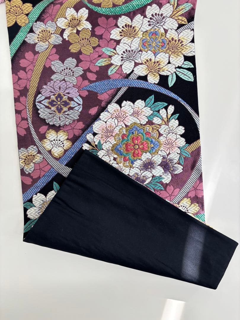 帯リメイク｜タペストリー＆クッションカバー セット｜和モダンインテリア｜一点物