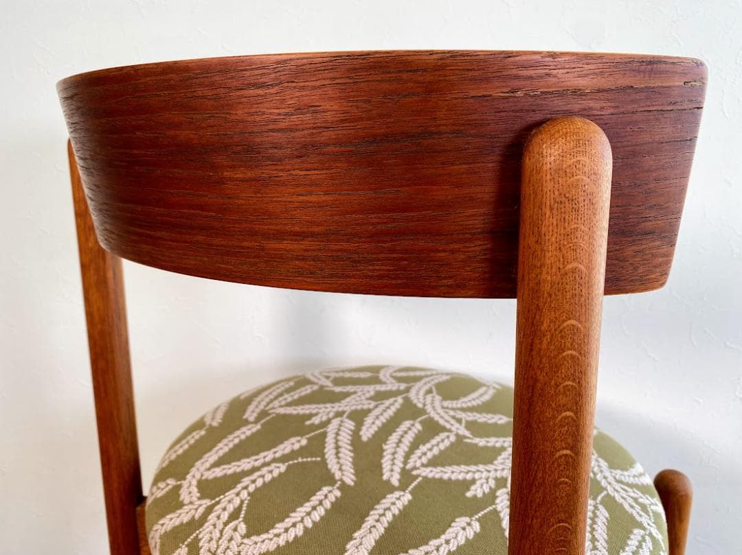 最終 希少 70s 山口木材工芸 チーク×オーク ヴィンテージチェア 仕上済 ②