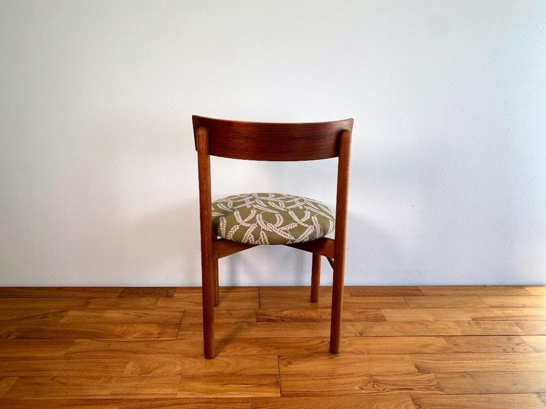 最終 希少 70s 山口木材工芸 チーク×オーク ヴィンテージチェア 仕上済 ②