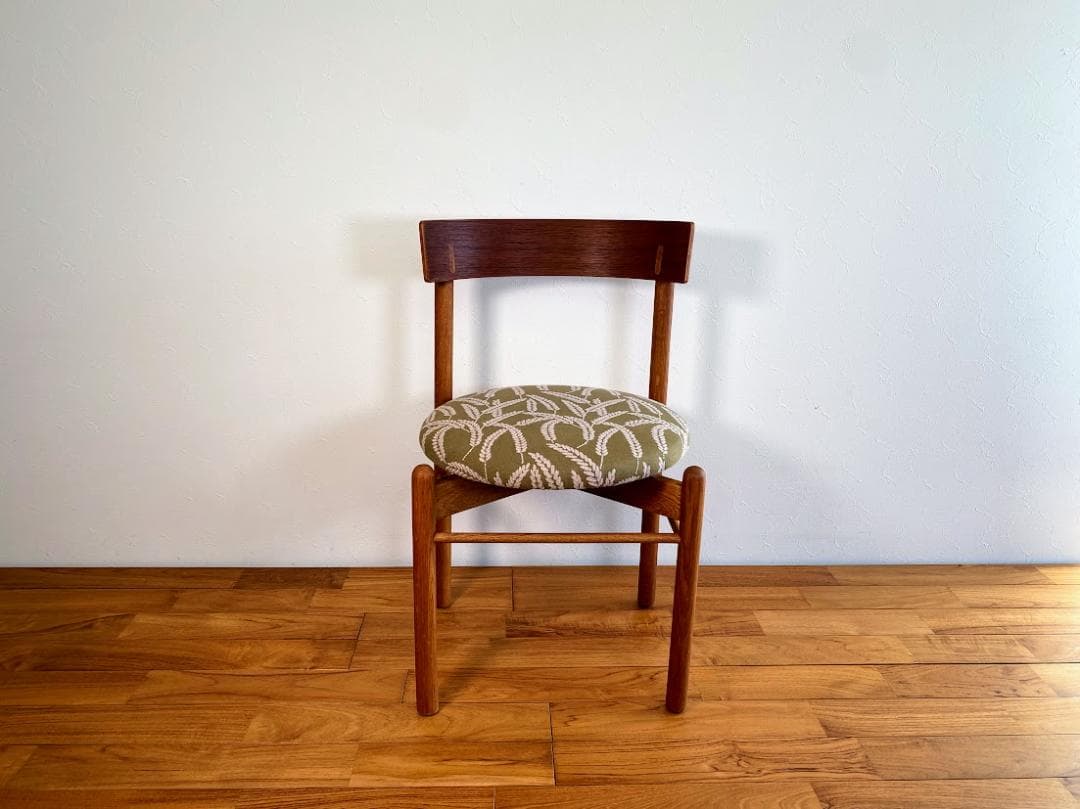 最終 希少 70s 山口木材工芸 チーク×オーク ヴィンテージチェア 仕上済 ②