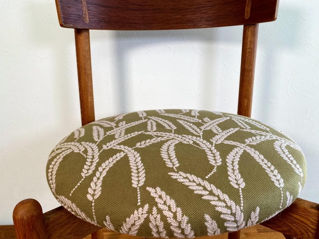 最終 希少 70s 山口木材工芸 チーク×オーク ヴィンテージチェア 仕上済 ②