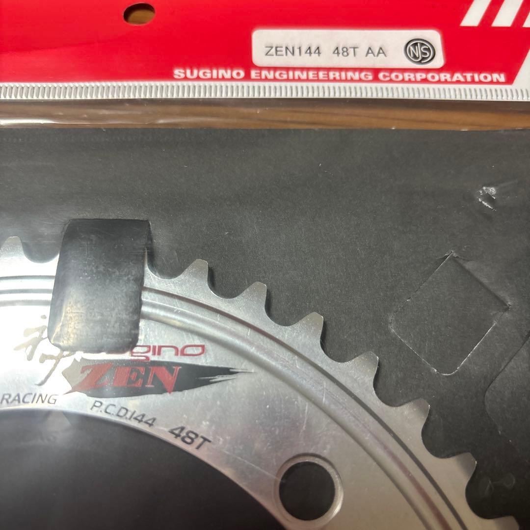 スギノ　チェーンリング　大ギア　禅　ゼン　48t 新品未使用　ピスト　競輪