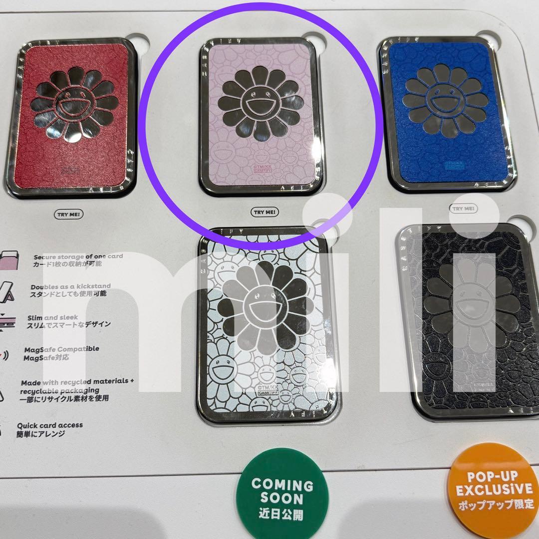 【新品】CASETiFY x 村上隆 ミラーカードホルダースタンド ピンク