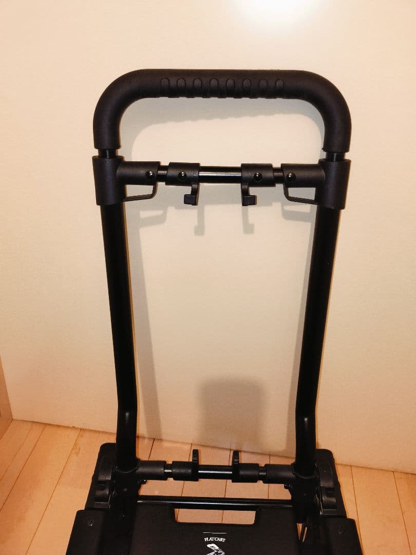 花岡車輌『ビームス百名品』フラットカート FLATCART 2x4 黒　台車