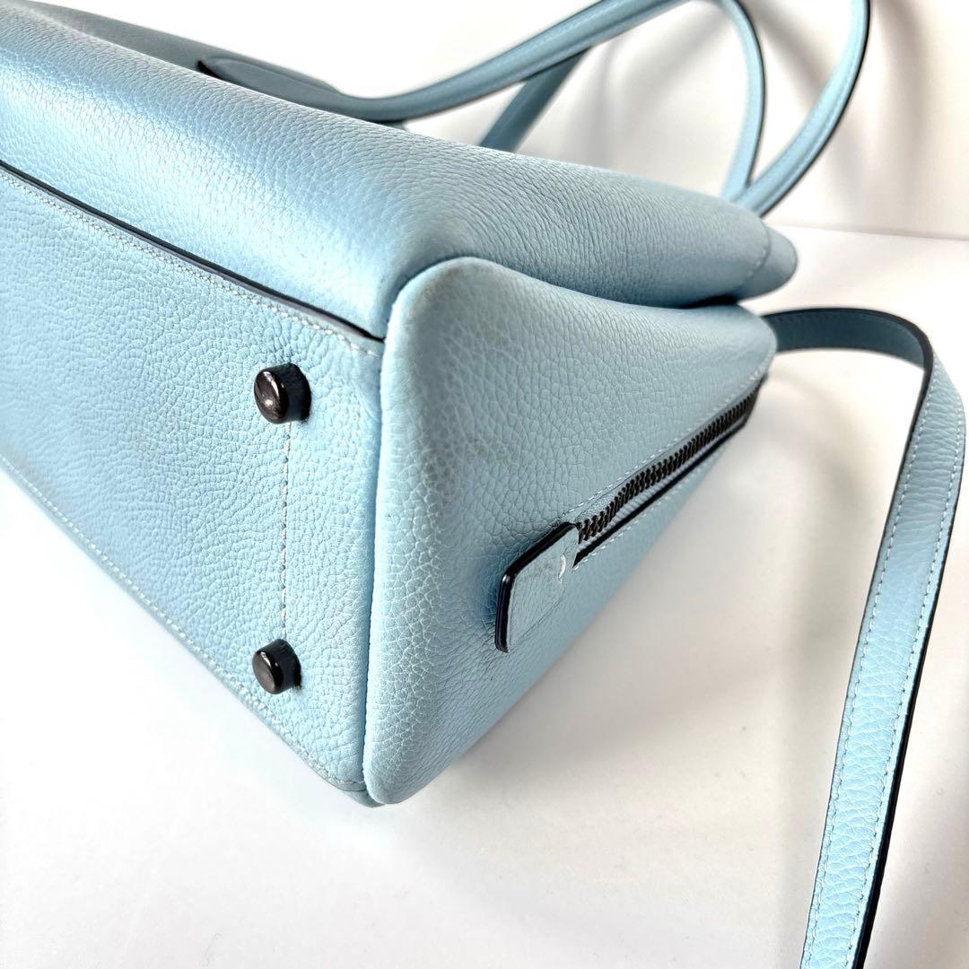 ★美品】 COACH ローラ 2way ハンド ショルダーバッグ ターンロック